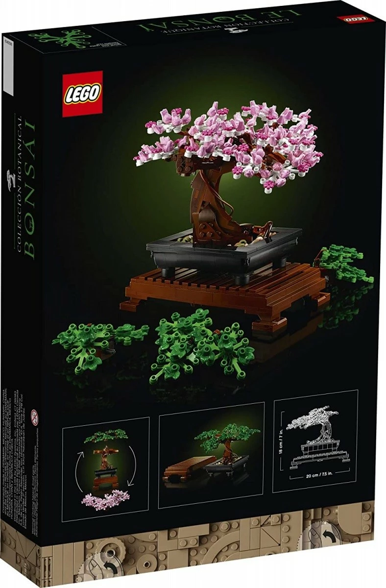Set LEGO Bonsai Tree 10281, Botanical Collection, 878 pjesë