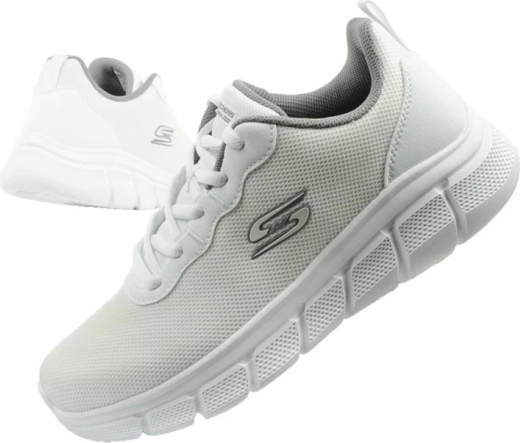 Atlete për meshkuj Skechers, të bardha