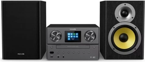 Micro Hi-Fi Philips TAM8905/10, 100 W, Bluetooth, Wi-Fi, CD Player, i zi