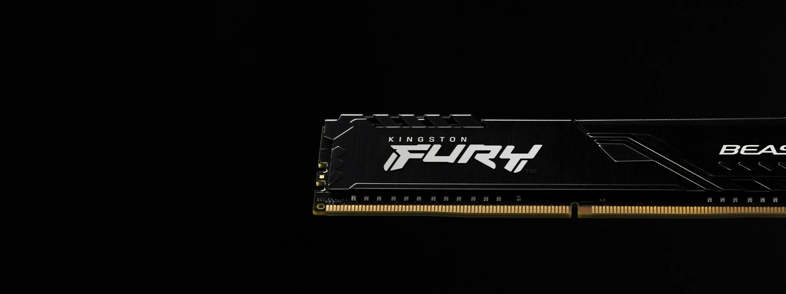 RAM Memorje Kingston FURY Beast DDR4, 8GB, 3200MHz, CL16, e zezë