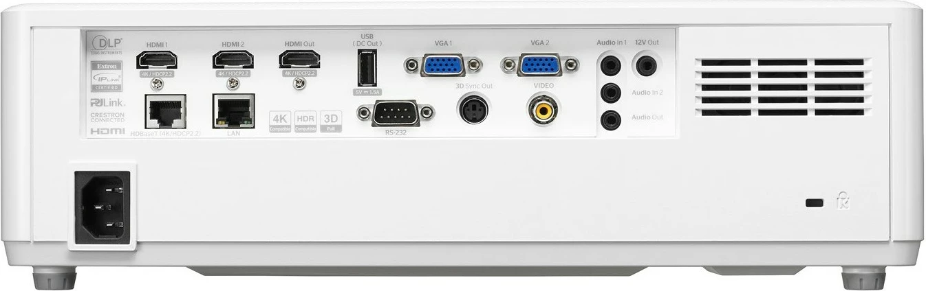 Projektor Optoma ZU607T, DLP, Laser, 6500 lum, WUXGA, i bardhë