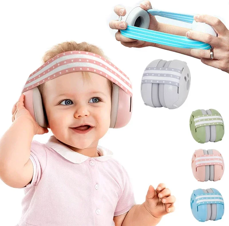 Kufje kundër zhurmës për fëmijë, të kaltërta
