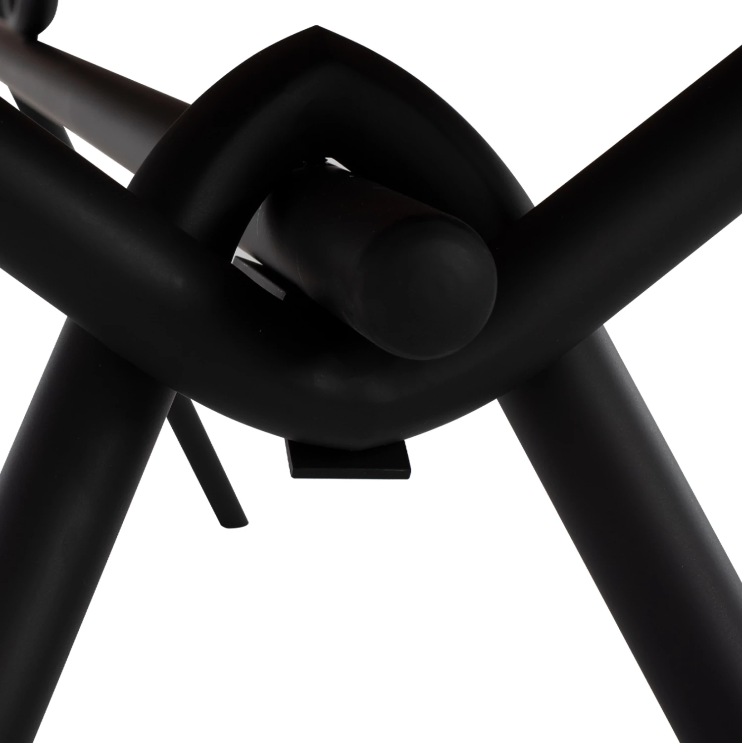 Tavolinë ngrënieje MANDY, MDF, ngjyrë arre, këmbë metali, 220x90x75 cm