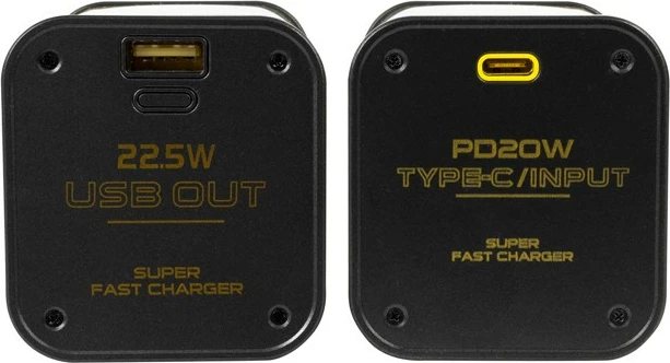 Power bank WEKOME WP-347 Vanguard Series, 20000 mAh, Super Fast Charging, USB-C PD 20W & Lightning + USB-A QC3.0 22.5W, Verdhë