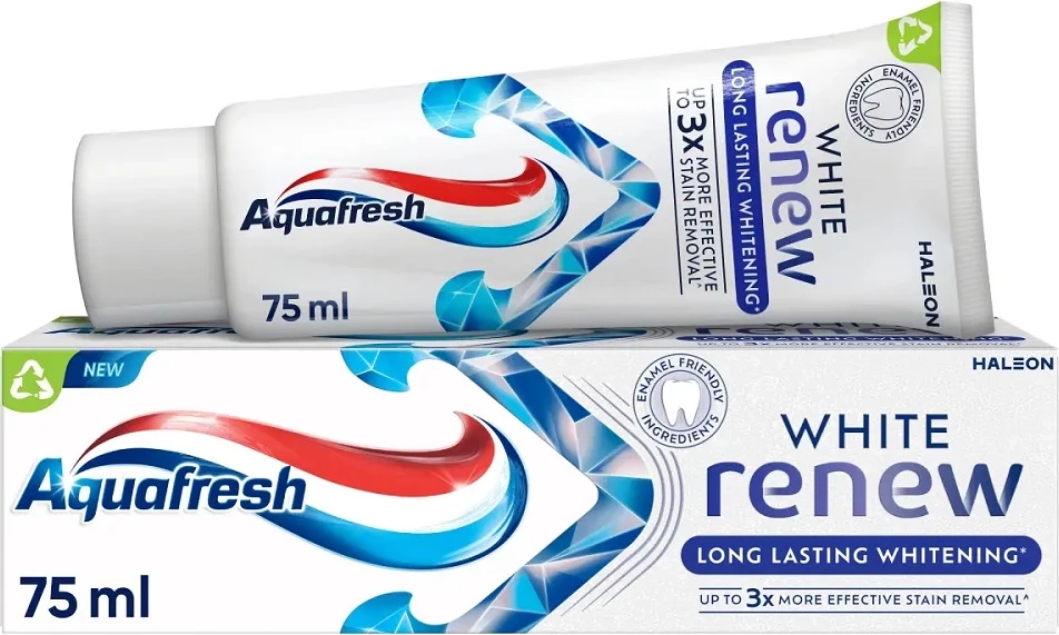 Pastë dhëmbësh Aquafresh White Renew Long Lasting Whitening 75ml