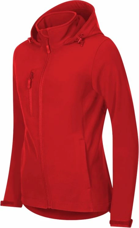 Jakne softshell për femra Malfini Trail, e kuqe