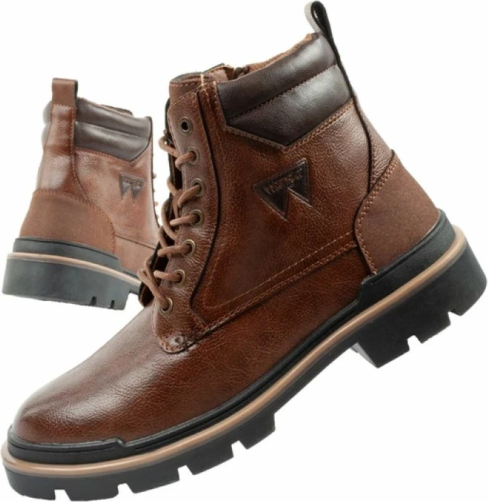 Çizme chelsea për meshkuj Wrangler, kafe