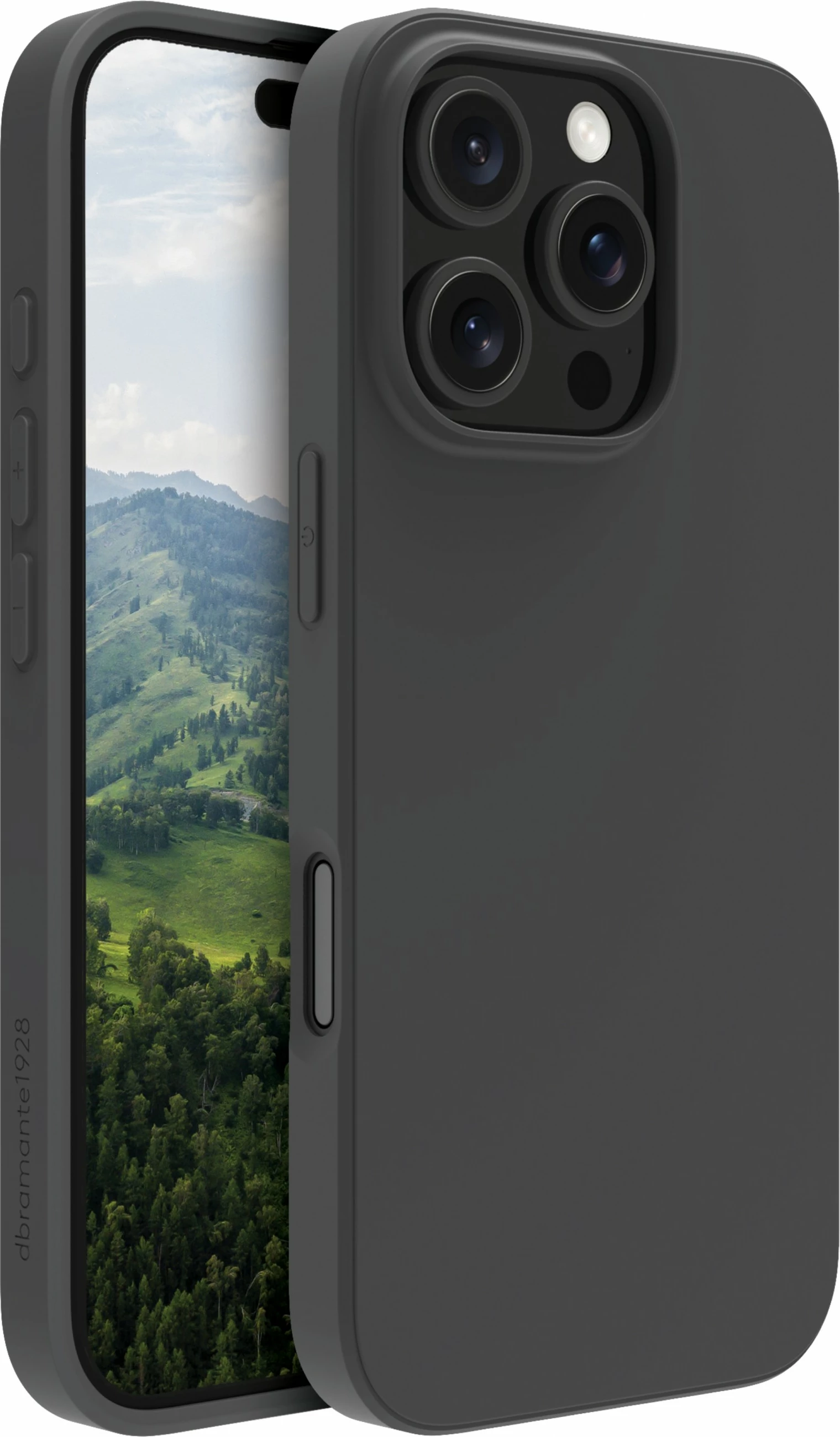 Mbështjellës dbramante1928 Greenland për iPhone 16 Pro Max, e zezë