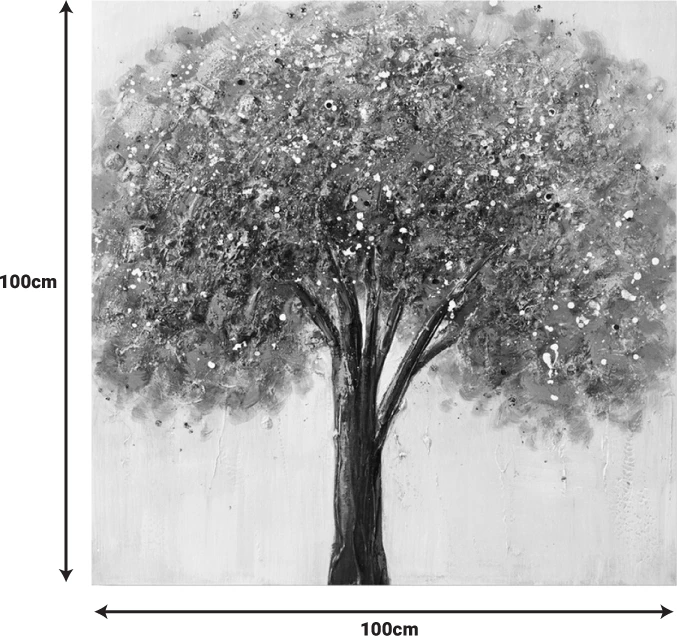 Pikturë në kanavacë Chupa I, shumëngjyrëshe, 60x3x60cm