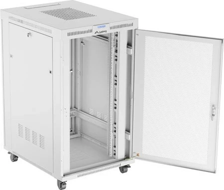 Kasë rack LANBERG Szafy RACK 27U 19" 800x1000mm, LCD, gri