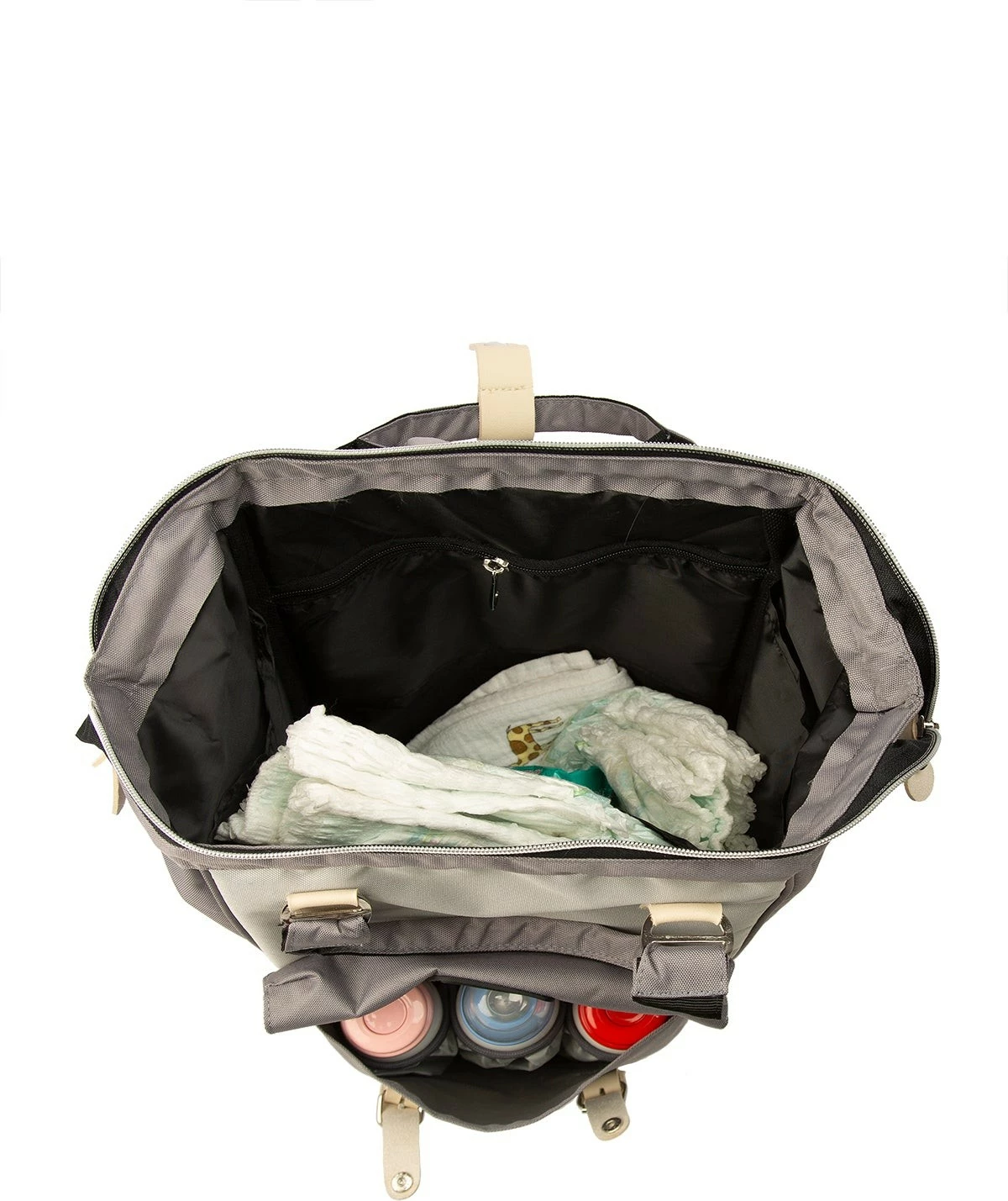 Çantë për pelena Zoozie Bags, gri, 3884 - 51511