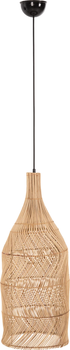 Llambë tavani varëse Theon, ratan natyral, Φ22x148cm