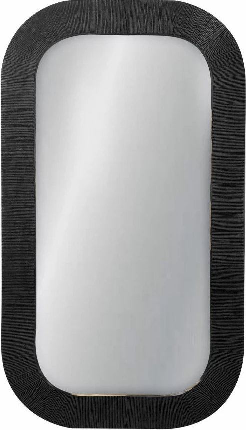 Pasqyrë MAGRO 91, e zezë, 65.5x2x91cm