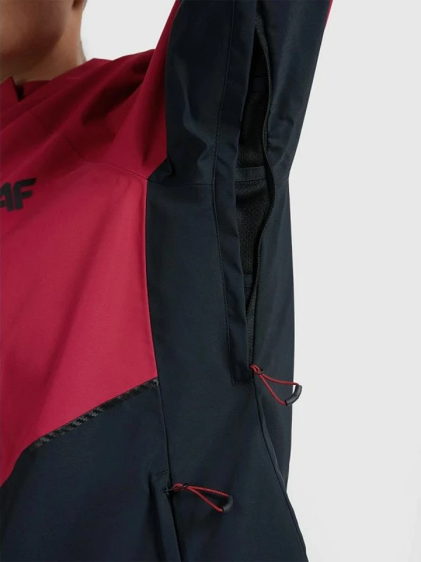 Jakne trekking për femra 4f, e zezë