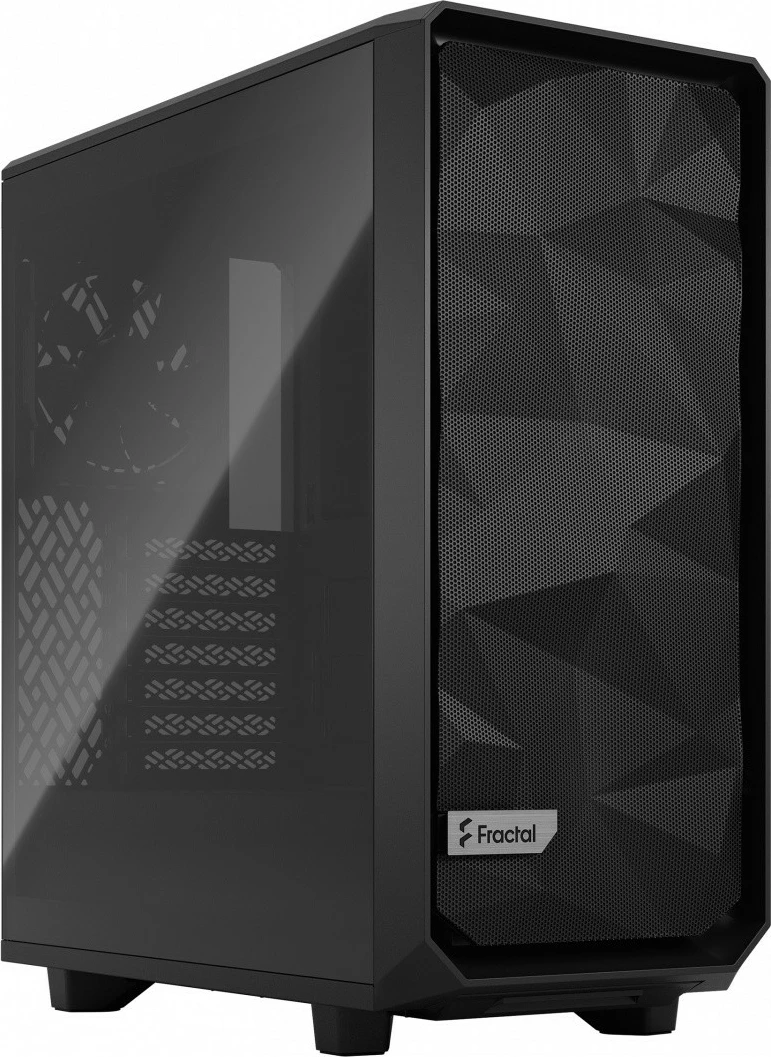 Kasë Fractal Design Meshify 2 Compact, Tower, ATX, Black TG Light Tint, e zezë