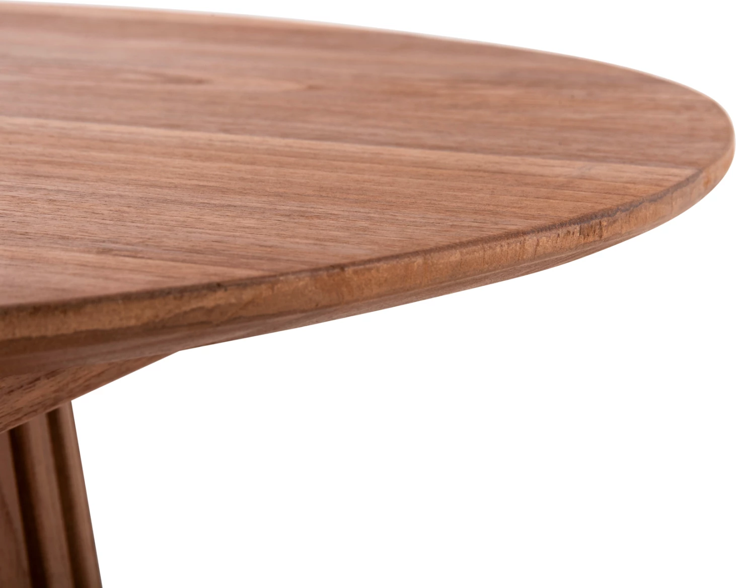 Tavolinë kafeje e rrumbullakët FRANTZ FH9523.11 dru MINDI i fortë, ngjyrë natyrale, Φ100X45H cm