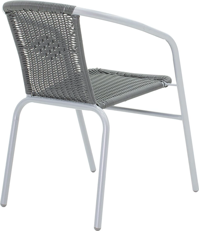 Karrige Obbi metal-pe ngjyrë gri