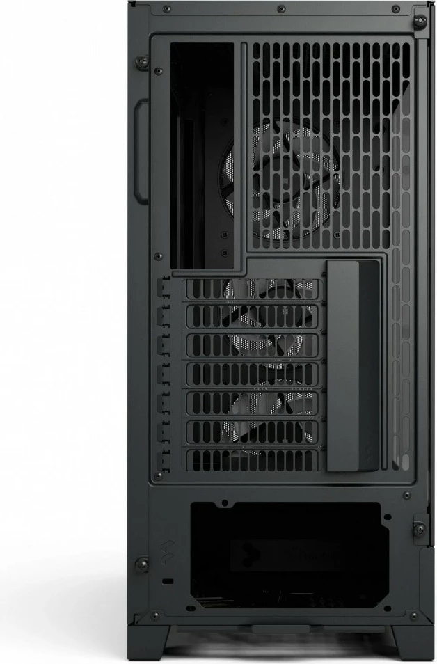 Kasë Fractal Design Pop 2 Air FD-C-POA2A-03, Midi Tower ATX, x3 120mm RGB, panel anësor xham i temperuar (TG), USB-C, e zezë