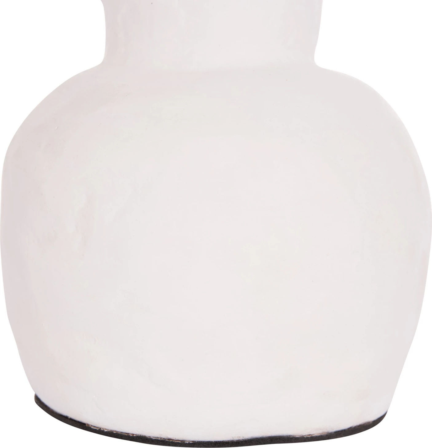 Vazo dekorative CLAYVON, terrakotë, ngjyrë e bardhë, FH4406, 14x20cm