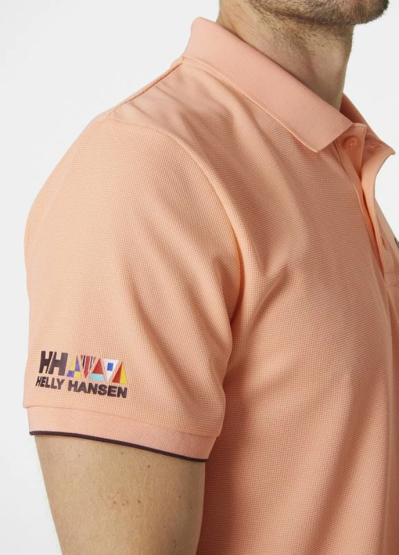 Polo maicë Helly Hansen, rozë për meshkuj