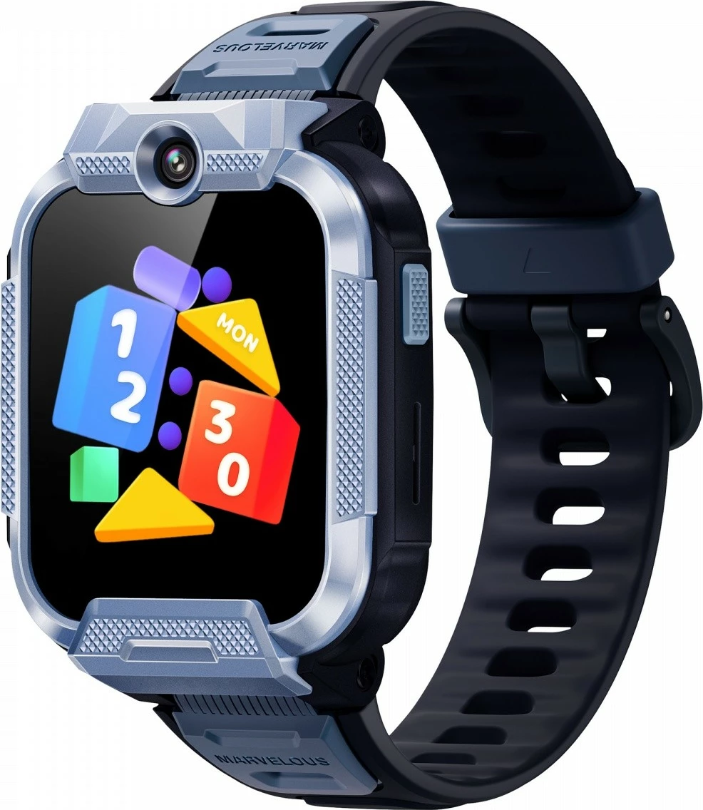 Smartwatch Mibro Z5 për fëmijë, 4G LTE, 1.69", Dy kamera, Kaltër