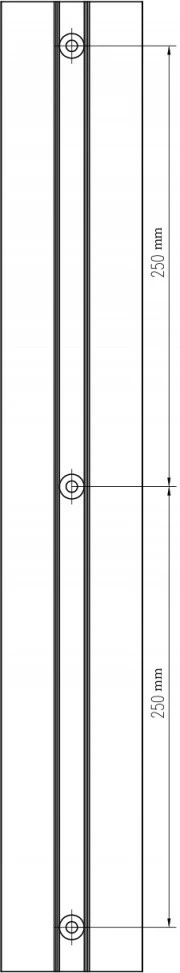 Mbajtëse muri Digitus DA-90451 për monitor 32" dhe tastierë/maus, alumini/çelik, e zezë/e bardhë