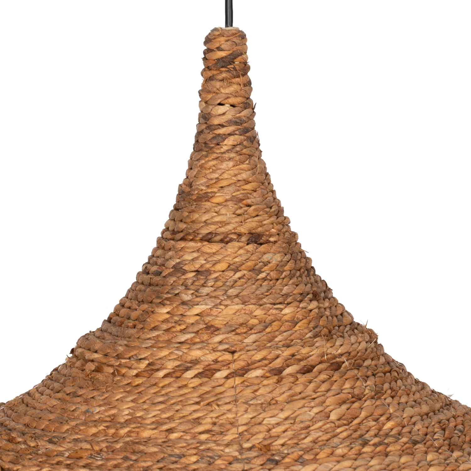 Llambë tavani me thekë, ngjyrë natyrale, 80x80x70H cm, FH7755