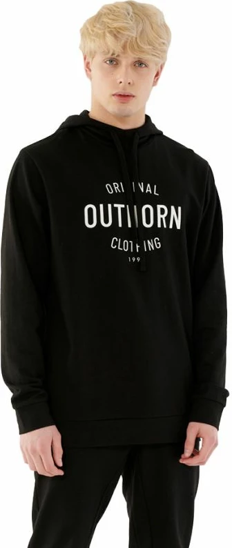 Duks për meshkuj Outhorn, modeli HOL21 BLM602 20S, ngjyrë e zezë