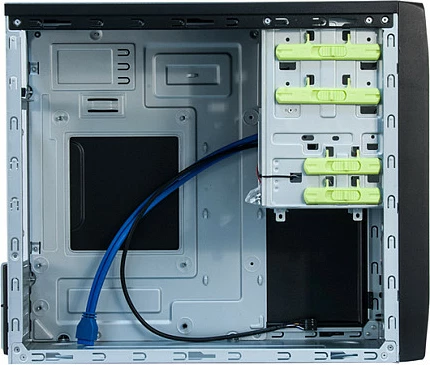 Kasë Chieftec CT-04B-350GPB, micro ATX/Mini-ITX, 350W, e zezë