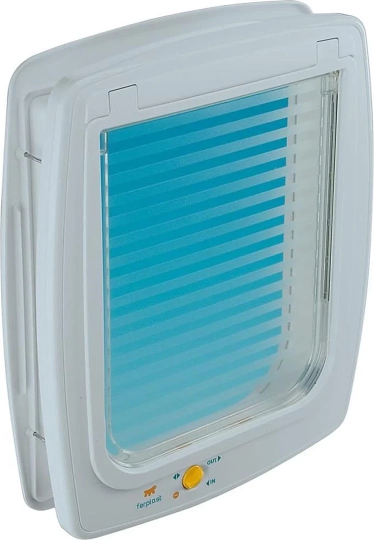 Derë lëvizëse për qen Ferplast, e bardhë