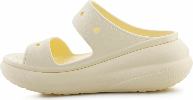 Sandale platformë Crocs, buttercream
