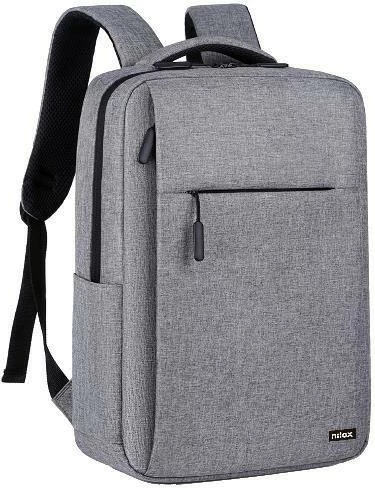 Çantë laptopi Nilox Tech, 15.6 inç, gri
