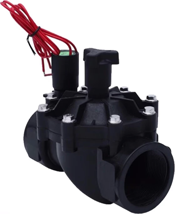 Valvul solenoide për ujitje RainPoint EVD100, DC 12V, 1 inç, e zezë