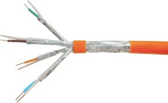 Kabllo rrjeti Equip Cat7 S/FTP, 200m, bakër, LSZH, portokalli