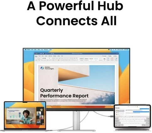 Monitor BenQ MA270UP 27" 4K IPS 60Hz 5ms, USB‑C 90W, 2x HDMI, altoparlantë, VESA 100x100, e zezë