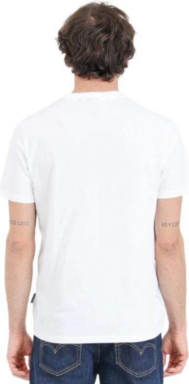 Maicë për meshkuj Napapijri, e bardhë