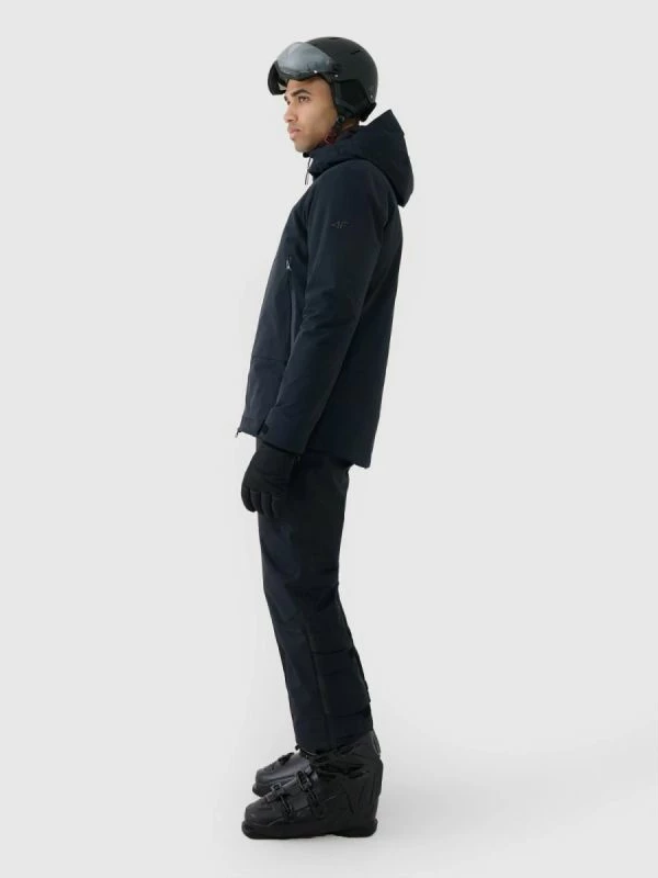 Jakne ski për meshkuj 4f, e zezë