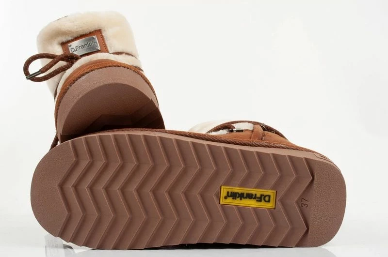 Çizme dimri për femra D.Franklin, kafe