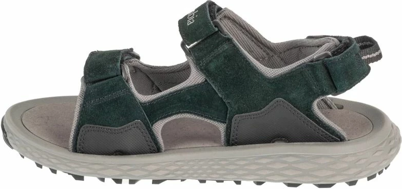 Sandale për meshkuj Columbia, të zeza dhe të gjelbra