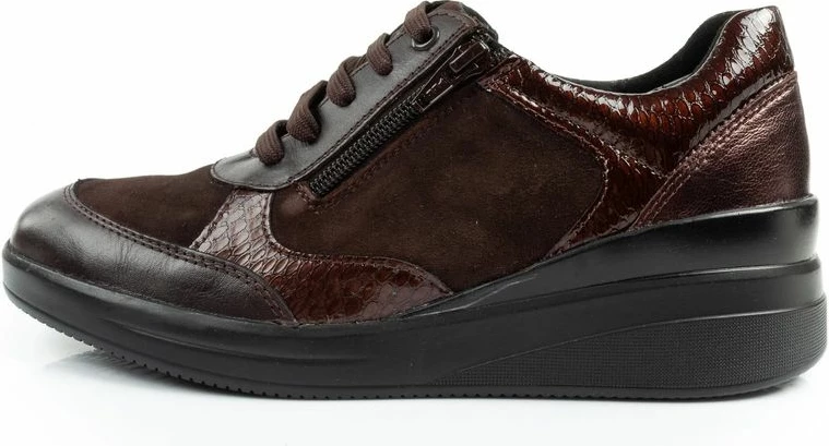 Atlete platforme për femra Scholl, kafe