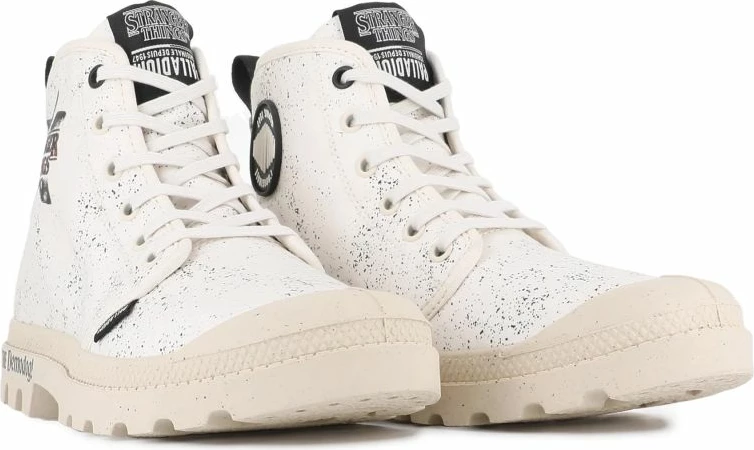 Këpucë Palladium unisex, të bardha