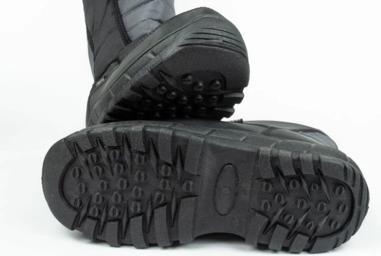 Çizme për femra Cortina, të zeza dhe argjendi