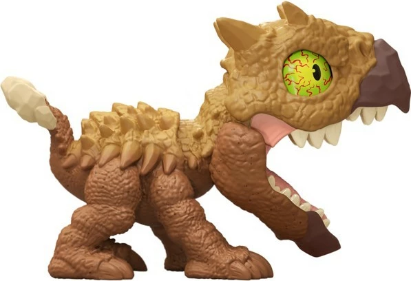 Set lodrash figurina Jurassic World Mighty Little Biters, Mattel, JFC86/JFC89