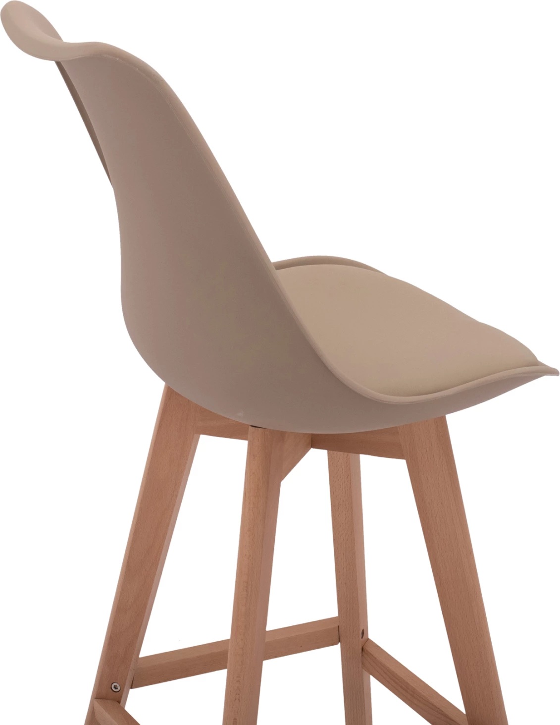 Karrige për bar Vegas FH8000.45 ngjyrë kapuçino 48x58x105 cm, set prej 4 copash