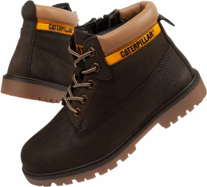Çizme dimri për djem Caterpillar, ngjyrë kafe