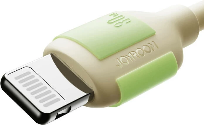 Kabllo karikimi dhe të dhënash Joyroom S-A53, USB-C në Lightning, 1.2m, Bezhe