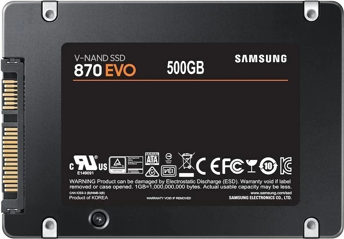 SSD Samsung 870 EVO 500 GB, 2.5", Serial ATA III, i zi
