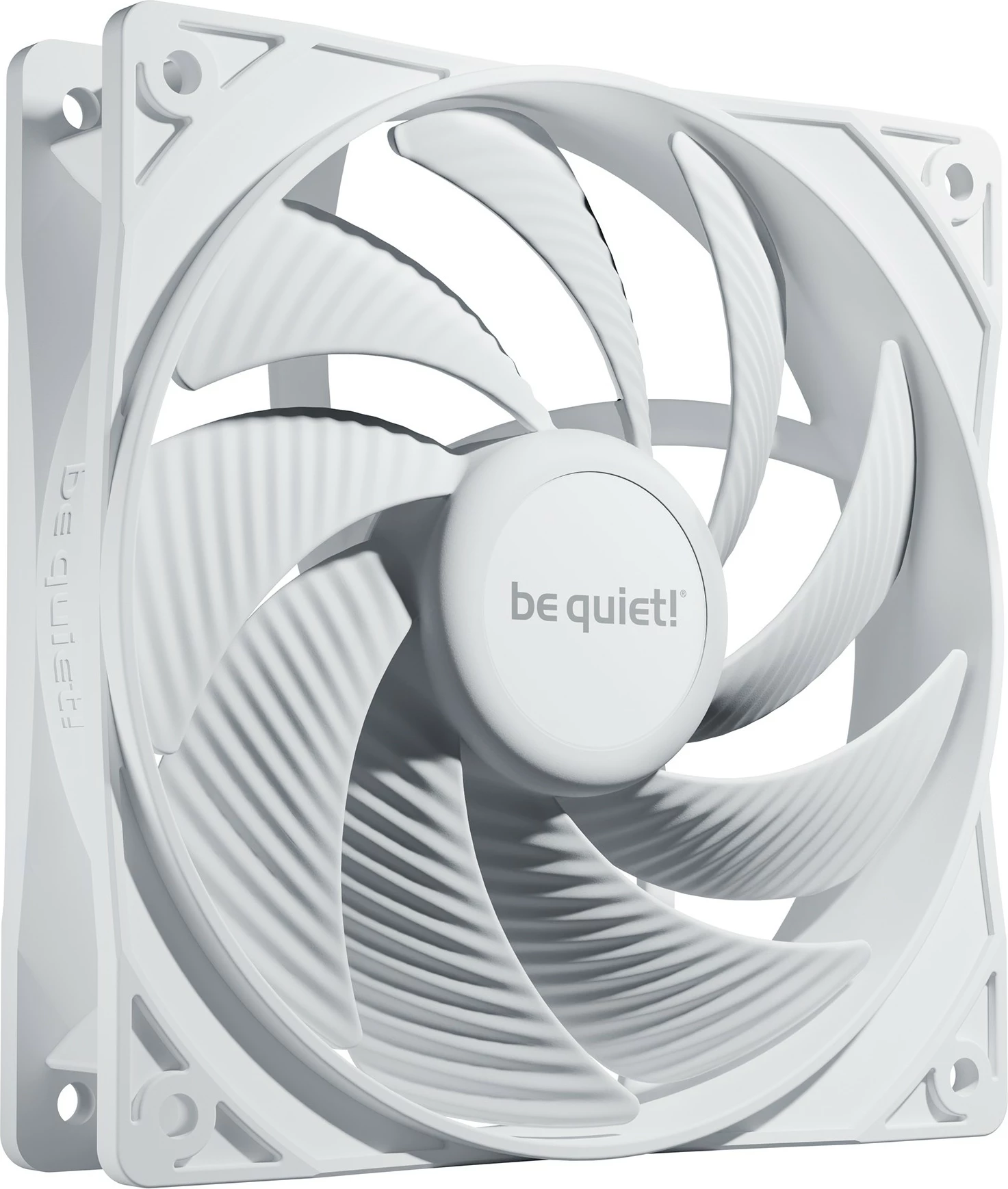 Ventilator kase Be Quiet! Pure Wings 3 PWM 120mm, i bardhë
