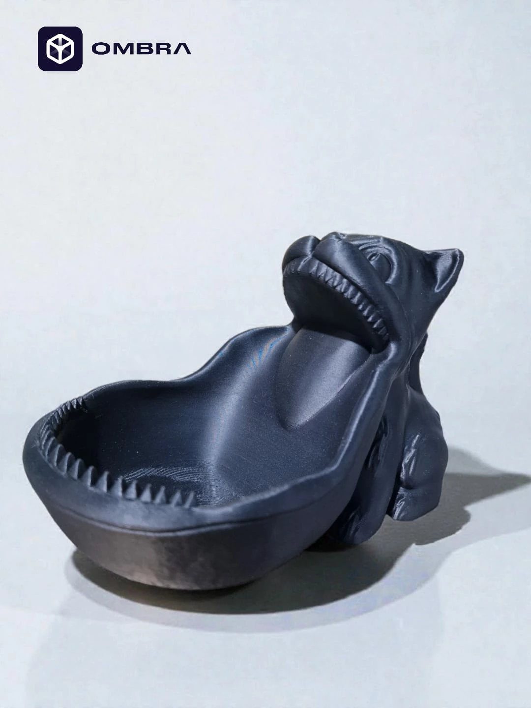 Enë Dekorative "Cat Bowl" - e zezë