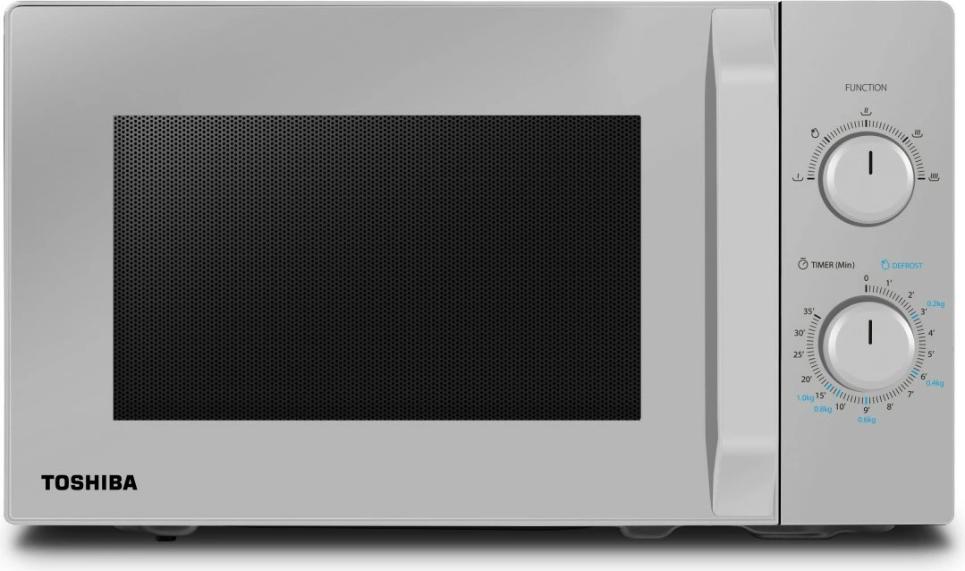 Mikrovalë Toshiba MW2-MM20PF(SL), 20L, Grill, Argjendtë